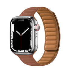 Magnetic Leather Apple Watch Bands - 50 color options 38mm - 49mm -