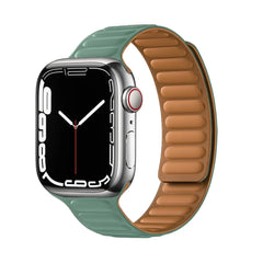 Magnetic Leather Apple Watch Bands - 50 color options 38mm - 49mm -