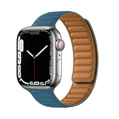 Magnetic Leather Apple Watch Bands - 50 color options 38mm - 49mm -