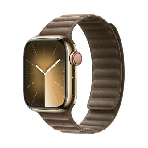 Magnetic Leather Apple Watch Bands - 13 color options 38mm - 49mm - 