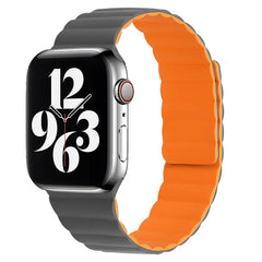 Magnetic Silicone Apple Watch Bands - 11 color options 38mm - 49mm -