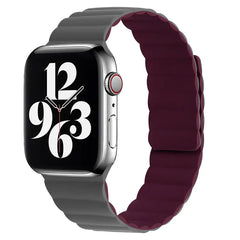 Magnetic Silicone Apple Watch Bands - 11 color options 38mm - 49mm -