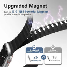 Load image into Gallery viewer, Magnetic Silicone Apple Watch Bands - 19 color options 38mm - 49mm Axios Bands