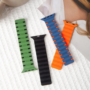 Magnetic Silicone Apple Watch Bands - 12 color options 38mm - 49mm Axios Bands