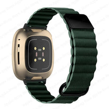 Load image into Gallery viewer, Magnetic Silicone Fitbit Band For Versa, Versa 2, Versa Lite - 12 color options Axios Bands
