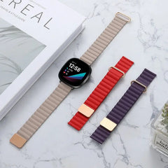 Magnetic Silicone Fitbit Band For Versa, Versa 2, Versa Lite - 9 color options -