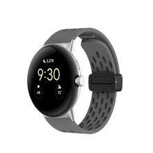 Load image into Gallery viewer, Magnetic Silicone Sport Band for Google Pixel Watch 2 - 18 colors Axios Bands
