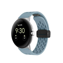 Load image into Gallery viewer, Magnetic Silicone Sport Band for Google Pixel Watch 2 - 18 colors Axios Bands
