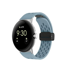 Magnetic Silicone Sport Band for Google Pixel Watch 2 - 18 colors - 