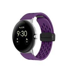Load image into Gallery viewer, Magnetic Silicone Sport Band for Google Pixel Watch 2 - 18 colors Axios Bands
