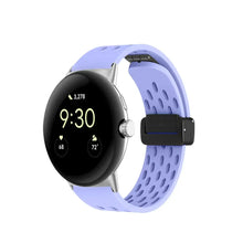Load image into Gallery viewer, Magnetic Silicone Sport Band for Google Pixel Watch 2 - 18 colors Axios Bands
