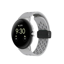 Load image into Gallery viewer, Magnetic Silicone Sport Band for Google Pixel Watch 2 - 18 colors Axios Bands
