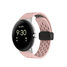Load image into Gallery viewer, Magnetic Silicone Sport Band for Google Pixel Watch 2 - 18 colors Axios Bands
