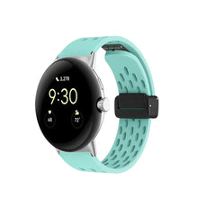 Load image into Gallery viewer, Magnetic Silicone Sport Band for Google Pixel Watch 2 - 18 colors Axios Bands
