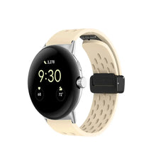 Load image into Gallery viewer, Magnetic Silicone Sport Band for Google Pixel Watch 2 - 18 colors Axios Bands
