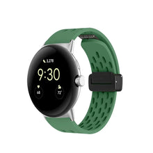 Load image into Gallery viewer, Magnetic Silicone Sport Band for Google Pixel Watch 2 - 18 colors Axios Bands
