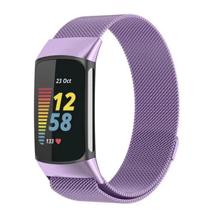 Magnetic Stainless Steel Bands For Fitbit Charge 5 & 6 - 9 Color Options Axios Bands