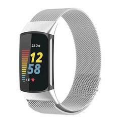 Magnetic Stainless Steel Bands For Fitbit Charge 5 & 6 - 9 Color Options - 