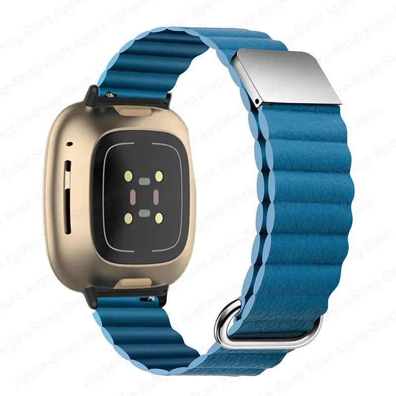 Magnetic Strap Silicone Fitbit Band For Versa 3 Axios Bands
