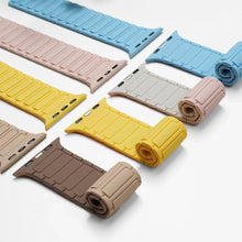 Load image into Gallery viewer, Magnetic TPU Case + Silicone Strap for Apple Watch Band 38mm to 44mm - 14 Colors Axios Bands
