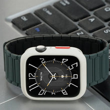 Load image into Gallery viewer, Magnetic TPU Case + Silicone Strap for Apple Watch Band 38mm to 44mm - 14 Colors Axios Bands
