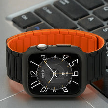 Load image into Gallery viewer, Magnetic TPU Case + Silicone Strap for Apple Watch Band 38mm to 44mm - 14 Colors Axios Bands
