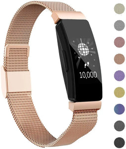Metal Fitbit Band For Inspire, Inspire 2, Inspire HR, Ace 2 & 3 - twelve color options Axios Bands