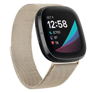 Metal Fitbit Band For Versa, Versa 2, Versa Lite - 7 color options Axios Bands