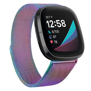 Metal Fitbit Band For Versa, Versa 2, Versa Lite - 7 color options Axios Bands