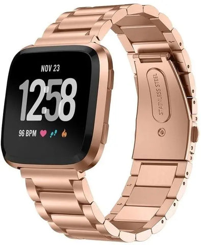 Metal Fitbit Band For Versa, Versa 2, Versa Lite - 9 color options - 