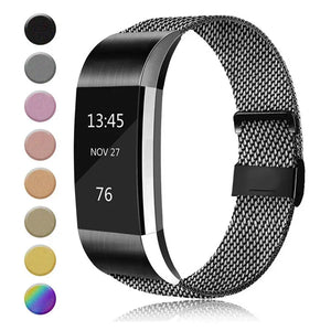 Metal Fitbit Charge 2 Bands - 10 color options Axios Bands