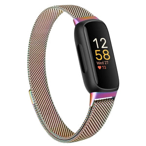 Metal Magnetic Loop Strap For Fitbit inspire 3 - 10 Color Options Axios Bands