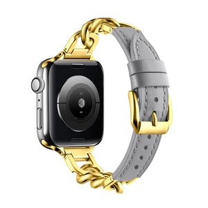Metal & Leather Apple Watch Bands - 16 color options 38mm - 49mm Axios Bands