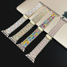 Load image into Gallery viewer, Metal &amp; Resin Apple Watch Bands - 15 color options 38mm - 49mm Axios Bands
