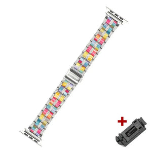 Metal & Resin Apple Watch Bands - 15 color options 38mm - 49mm Axios Bands