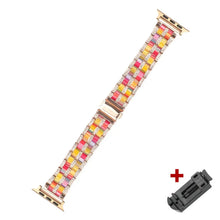 Load image into Gallery viewer, Metal &amp; Resin Apple Watch Bands - 15 color options 38mm - 49mm Axios Bands
