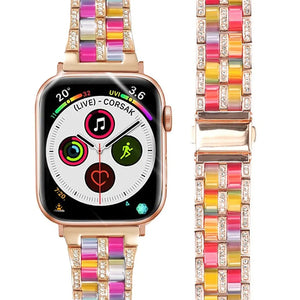 Metal & Resin Apple Watch Bands - 15 color options 38mm - 49mm Axios Bands