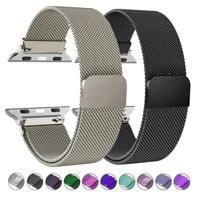 Milanese Stainless Steel Metal Strap For Apple Watch Bands - 7 color options 38mm - 49mm Axios Bands