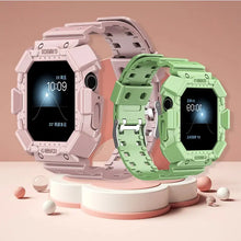 Load image into Gallery viewer, Military-Style Rugged Men Strap + Bumper Case for Apple Watch Band - 9 Colors Axios Bands