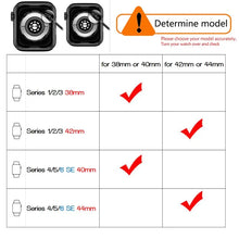 Load image into Gallery viewer, Military-Style Rugged Men Strap + Bumper Case for Apple Watch Band - 9 Colors Axios Bands
