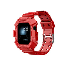 Load image into Gallery viewer, Military-Style Rugged Men Strap + Bumper Case for Apple Watch Band - 9 Colors Axios Bands