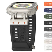 Load image into Gallery viewer, Minimalistic Soft Silicone Sport Strap for Apple Watch Band 42mm to 49mm - 8 Colors Axios Bands
