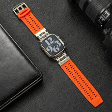Load image into Gallery viewer, Minimalistic Soft Silicone Sport Strap for Apple Watch Band 42mm to 49mm - 8 Colors Axios Bands
