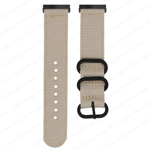 Nylon / Canvas Fitbit Band For Versa 3 / 4 - Sense 1 / 2 (13 color options) Axios Bands