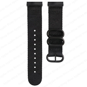 Nylon / Canvas Fitbit Band For Versa 3 / 4 - Sense 1 / 2 (13 color options) Axios Bands
