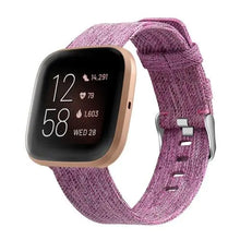 Load image into Gallery viewer, Nylon / Cloth Fitbit Band For Versa, Versa 2, Versa Lite - 16 color options Axios Bands
