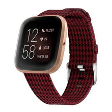 Load image into Gallery viewer, Nylon / Cloth Fitbit Band For Versa, Versa 2, Versa Lite - 16 color options Axios Bands
