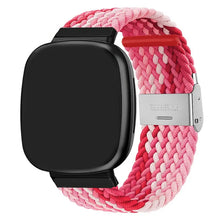 Load image into Gallery viewer, Nylon / Cloth Fitbit Band For Versa, Versa 2, Versa Lite - 36 color options Axios Bands
