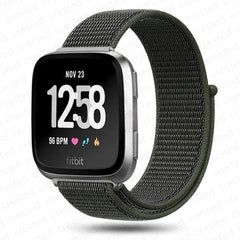 Nylon Fitbit Band For Versa 3 / 4 - Sense 1 / 2 (20 color options) -