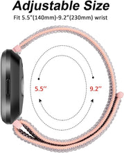 Load image into Gallery viewer, Nylon  Fitbit Band For Versa 3 / 4 - Sense 1 / 2  (20 color options) Axios Bands